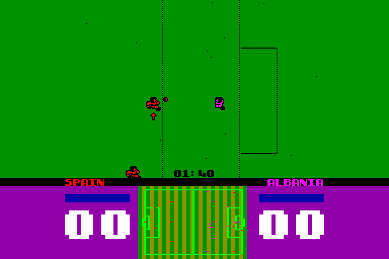 screenshot of the Amstrad CPC game Gazza II by GameBase CPC