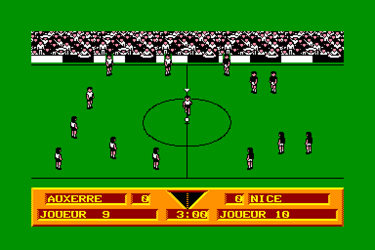 screenshot of the Amstrad CPC game Gazza's Super Soccer by GameBase CPC