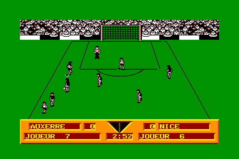 screenshot of the Amstrad CPC game Gazza's Super Soccer by GameBase CPC