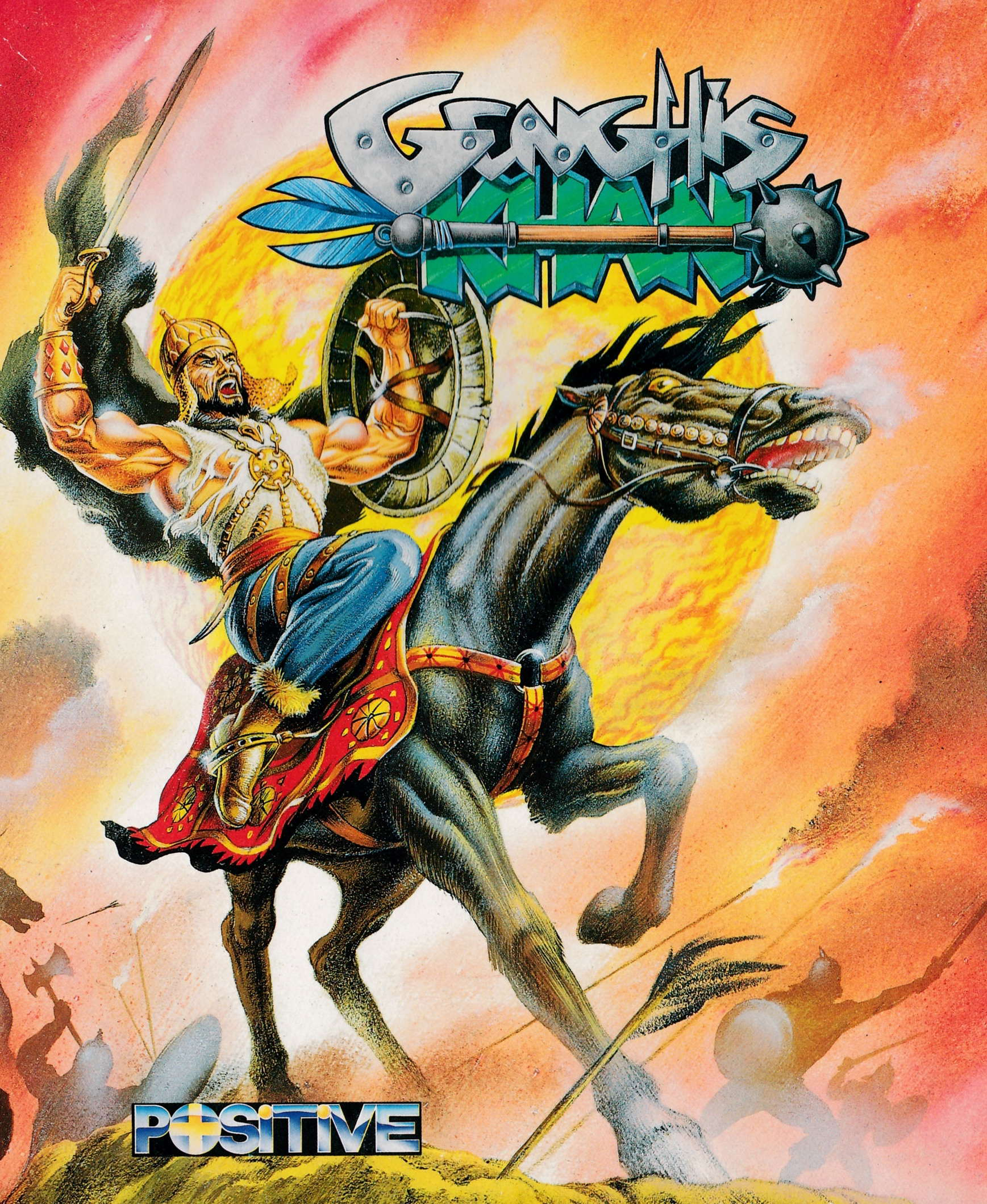 cover of the Amstrad CPC game Genghis Khan  by GameBase CPC