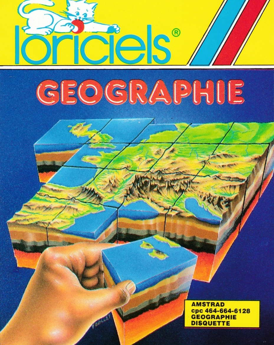 cover of the Amstrad CPC game Geographie  by GameBase CPC