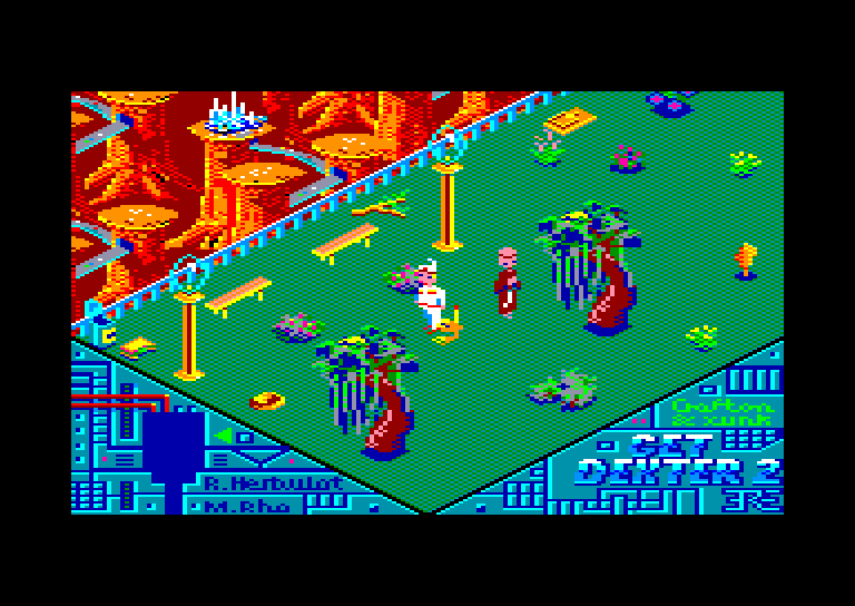 screenshot of the Amstrad CPC game Get Dexter 2 by GameBase CPC