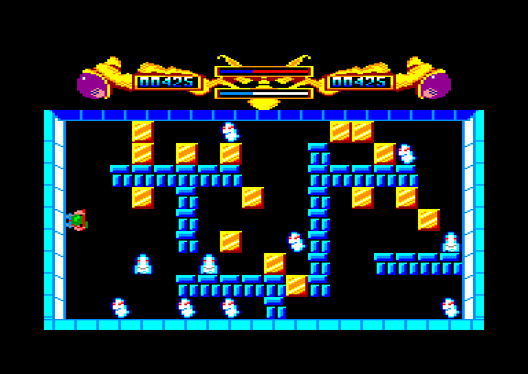 screenshot of the Amstrad CPC game Ghostbuster III by GameBase CPC