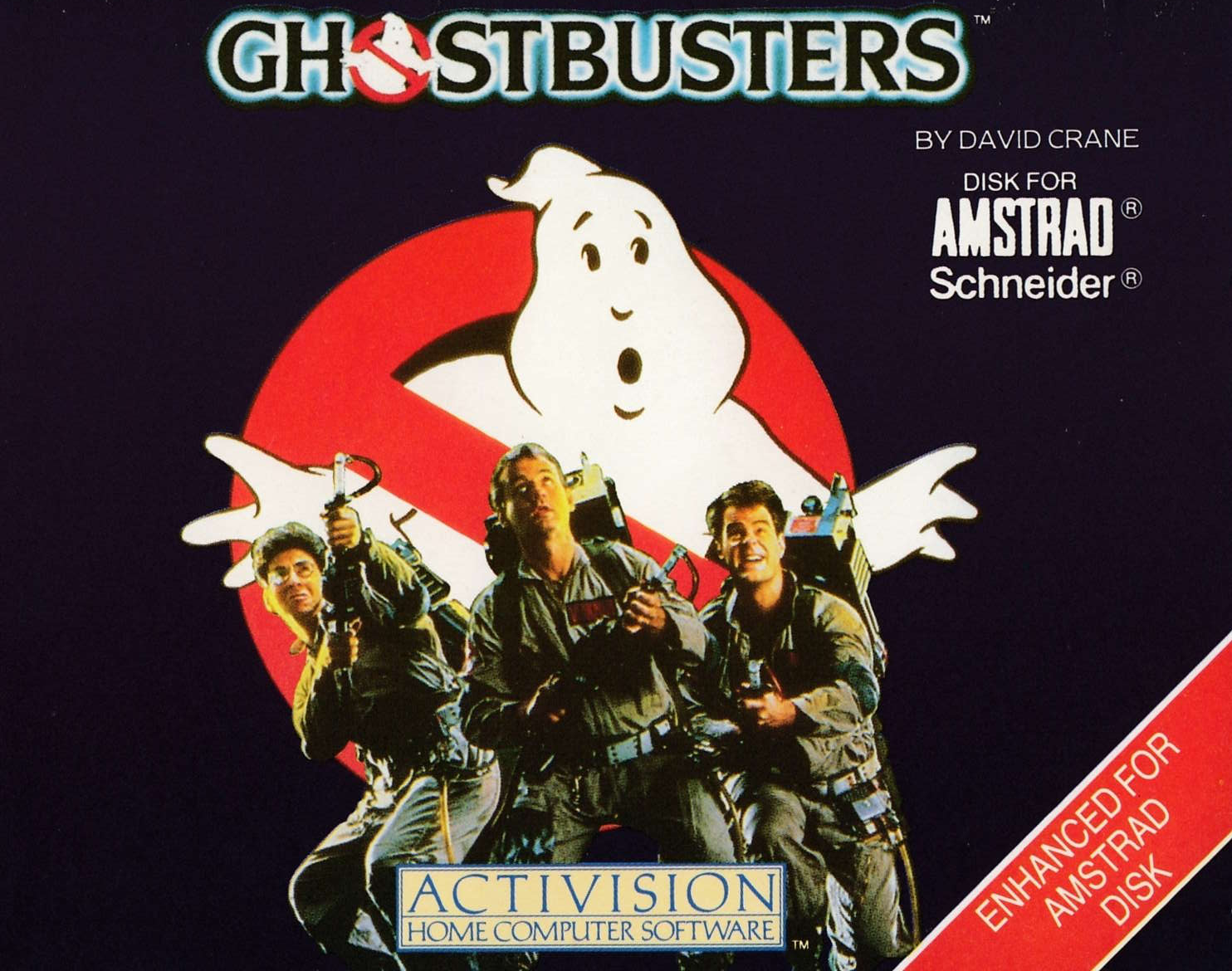 screenshot of the Amstrad CPC game Ghostbusters by GameBase CPC