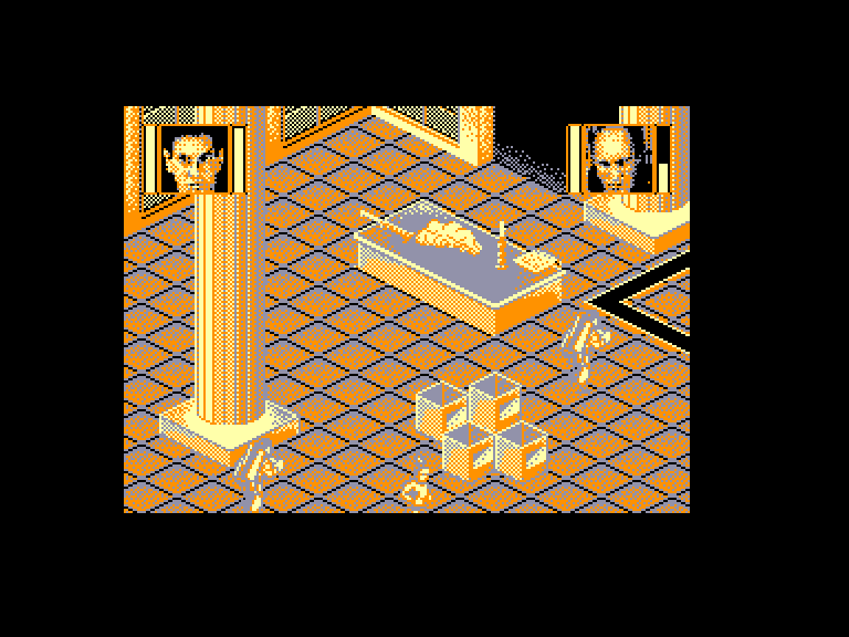 screenshot of the Amstrad CPC game Ghostbusters II by GameBase CPC