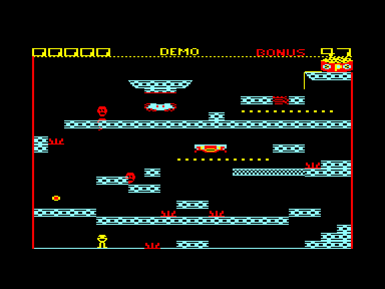 screenshot of the Amstrad CPC game Ghouls by GameBase CPC