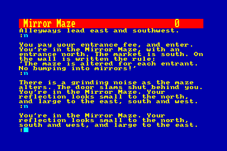 screenshot of the Amstrad CPC game Giant Killer by GameBase CPC