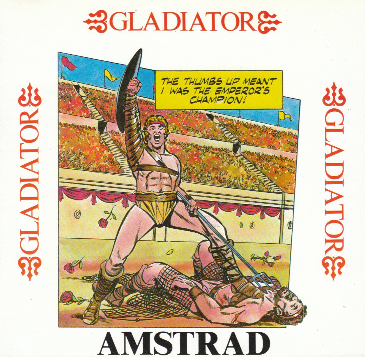 cover of the Amstrad CPC game Gladiator  by GameBase CPC