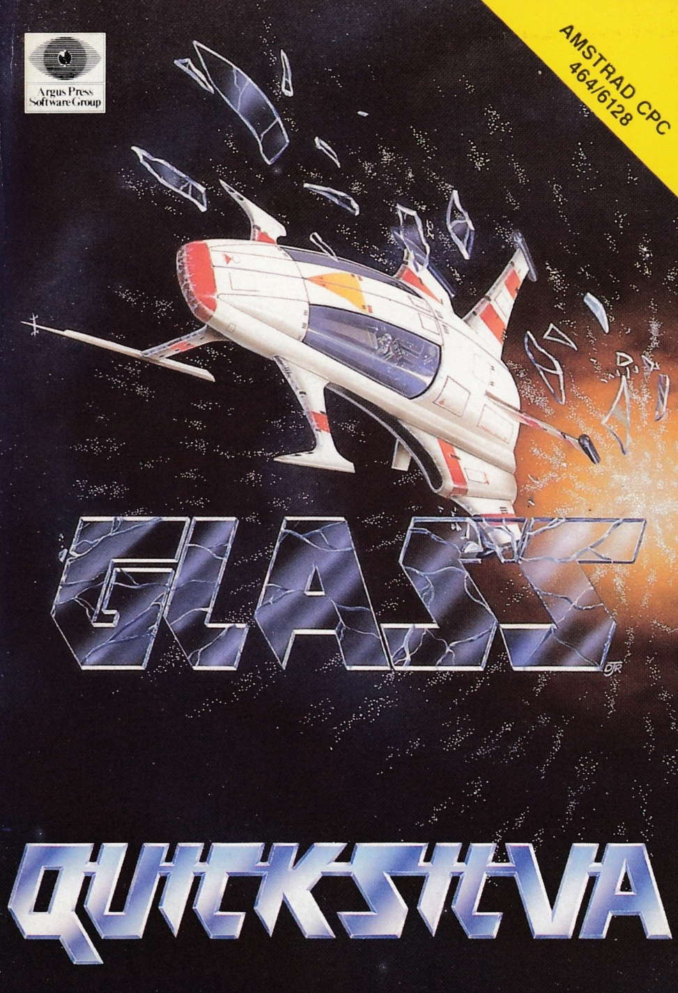 screenshot of the Amstrad CPC game Glass by GameBase CPC