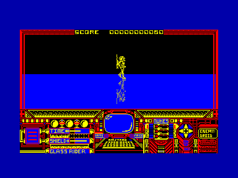 screenshot of the Amstrad CPC game Glass by GameBase CPC