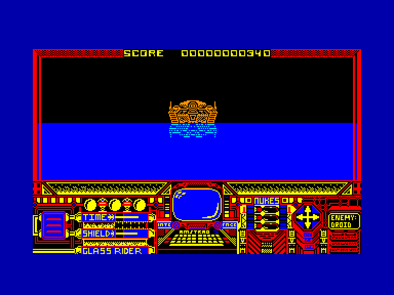 screenshot of the Amstrad CPC game Glass by GameBase CPC