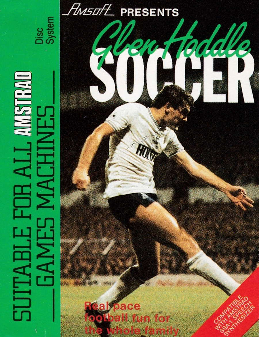 cover of the Amstrad CPC game Glen Hoddle Soccer  by GameBase CPC