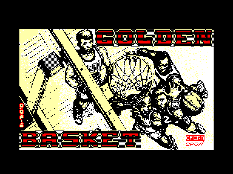 screenshot of the Amstrad CPC game Golden basket by GameBase CPC