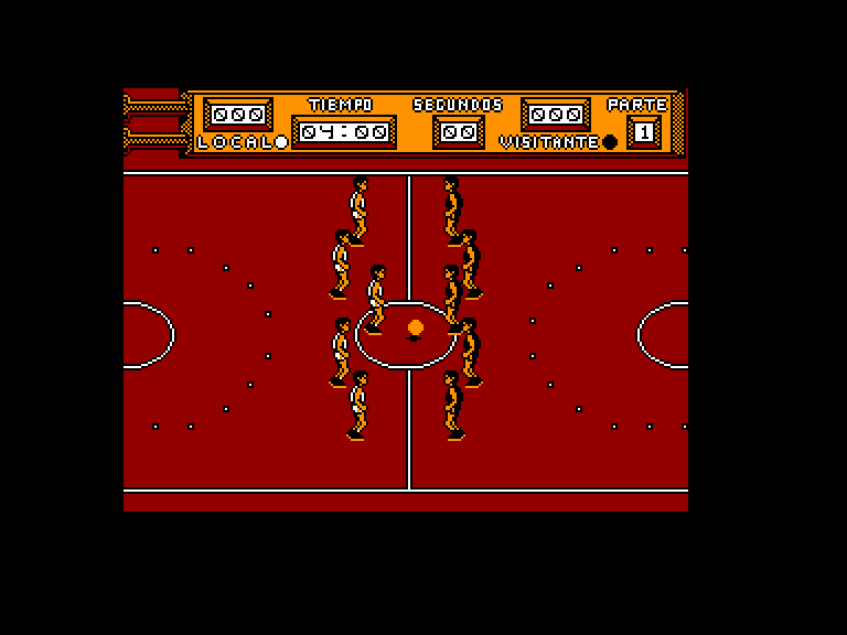 screenshot of the Amstrad CPC game Golden basket by GameBase CPC