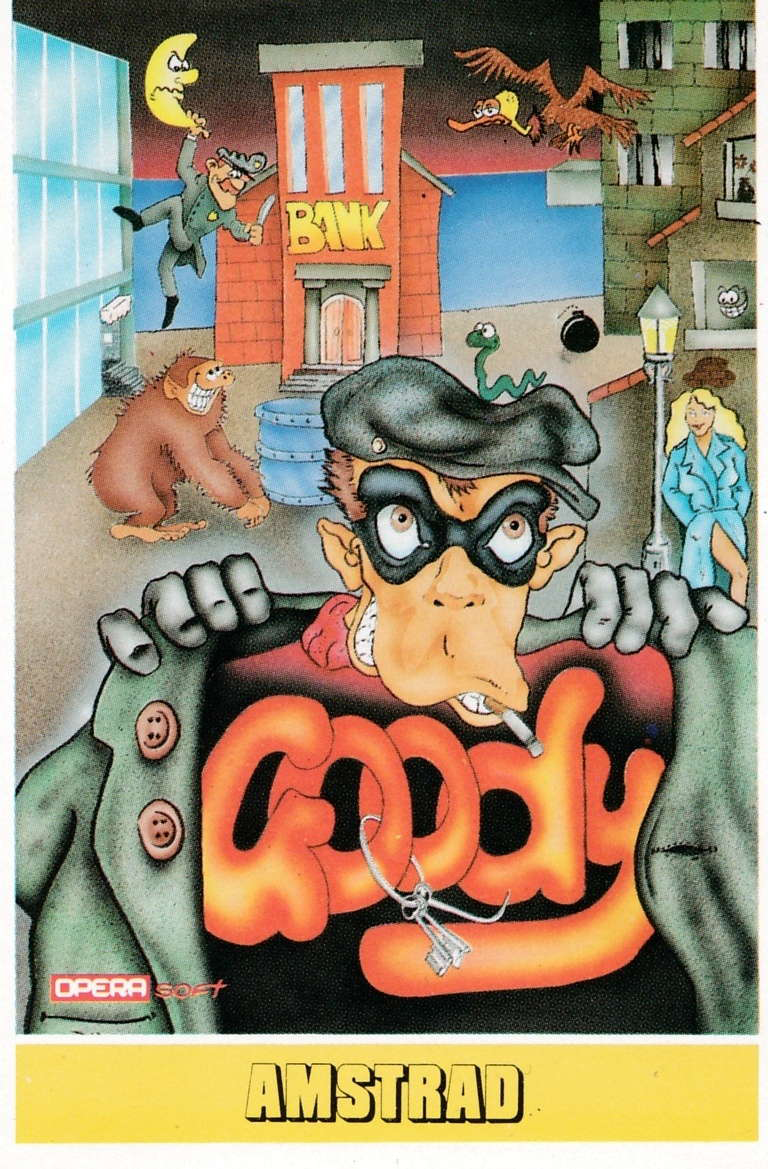cover of the Amstrad CPC game Goody  by GameBase CPC