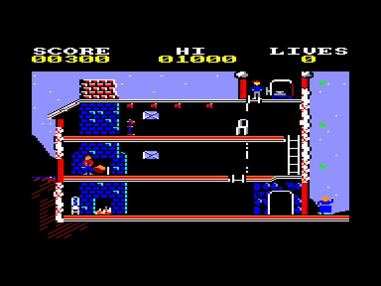 screenshot of the Amstrad CPC game Goonies (the) by GameBase CPC