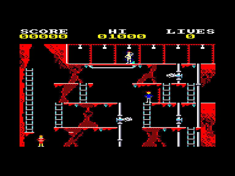 screenshot of the Amstrad CPC game Goonies (the) by GameBase CPC