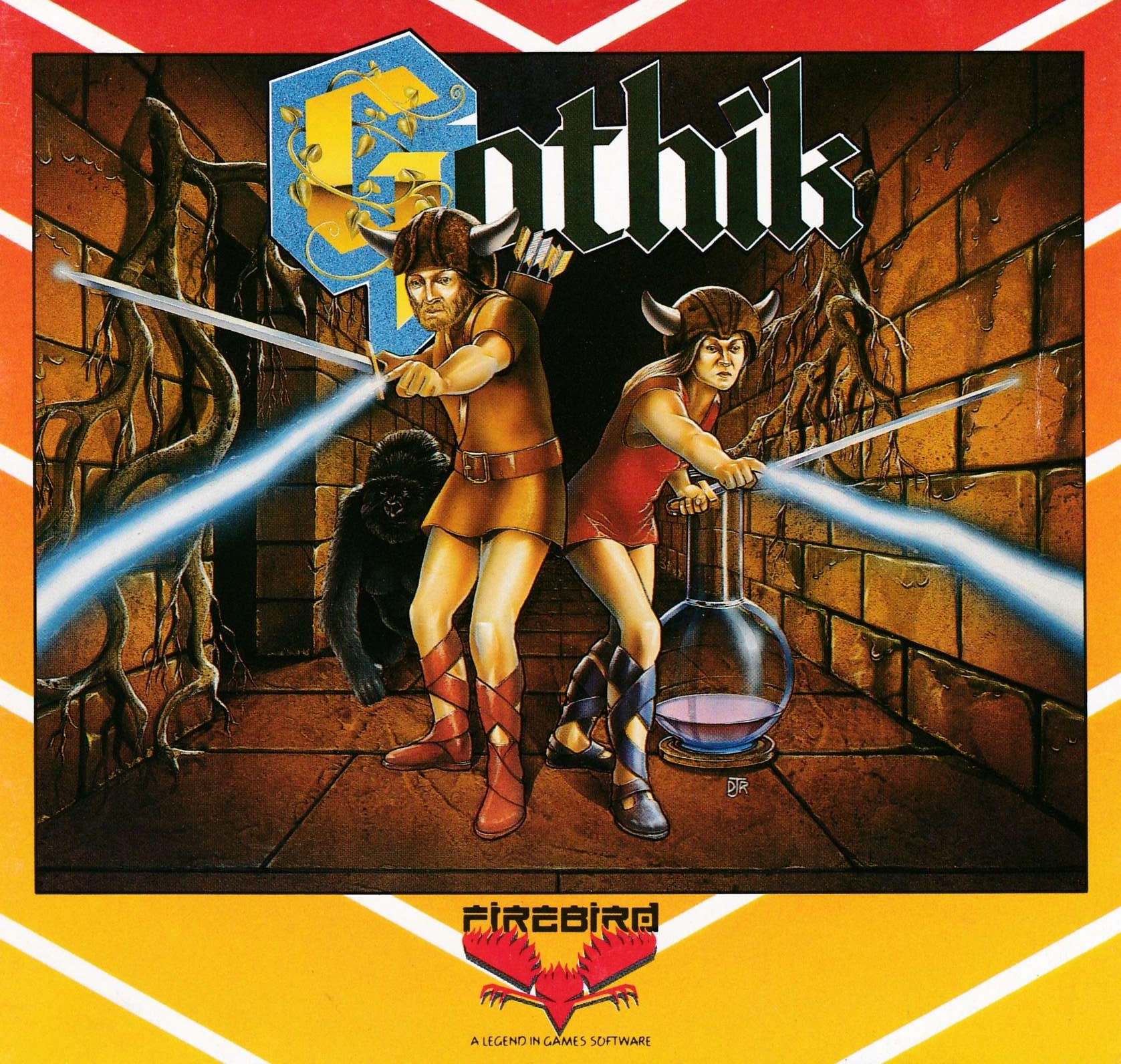 cover of the Amstrad CPC game Gothik  by GameBase CPC