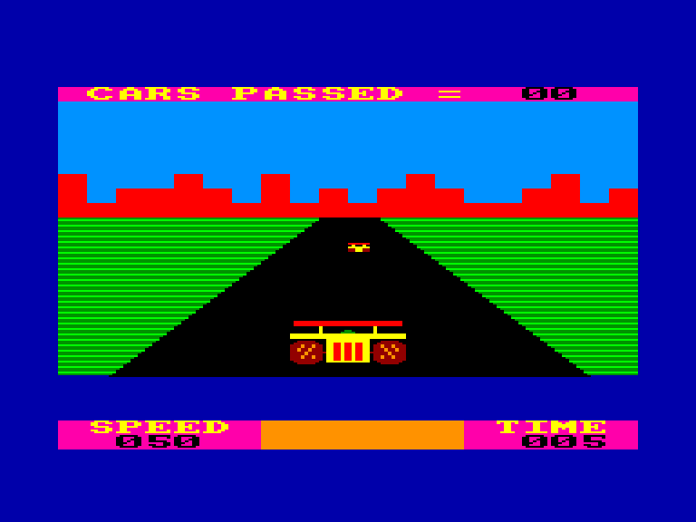 screenshot of the Amstrad CPC game Grand prix driver by GameBase CPC