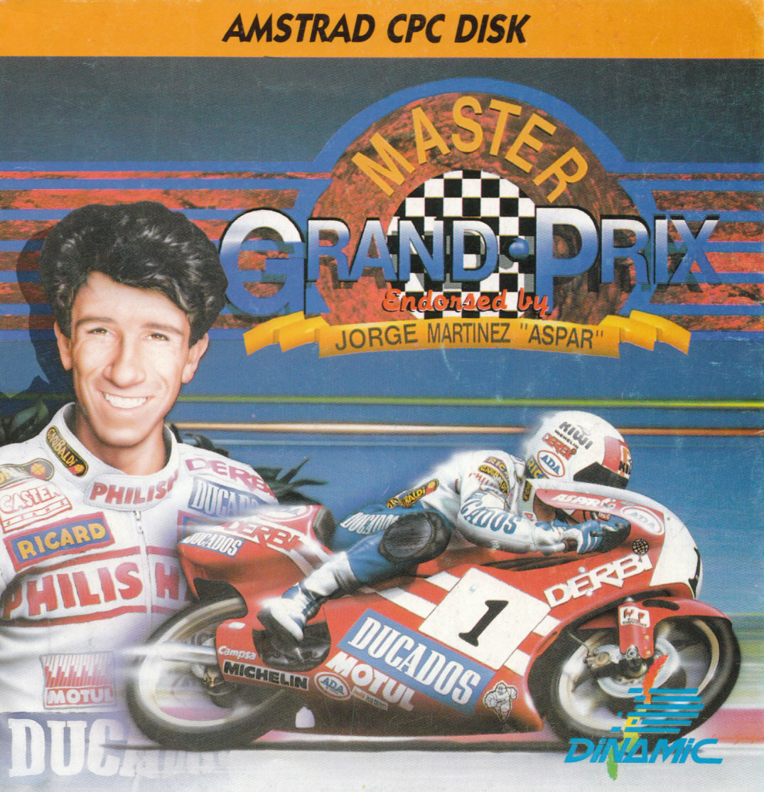 screenshot of the Amstrad CPC game Aspar GP Master by GameBase CPC