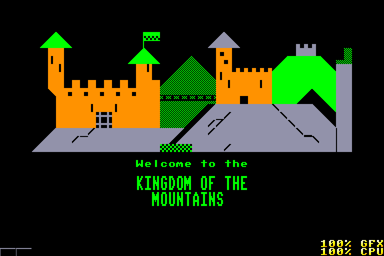 screenshot of the Amstrad CPC game Granny's garden by GameBase CPC