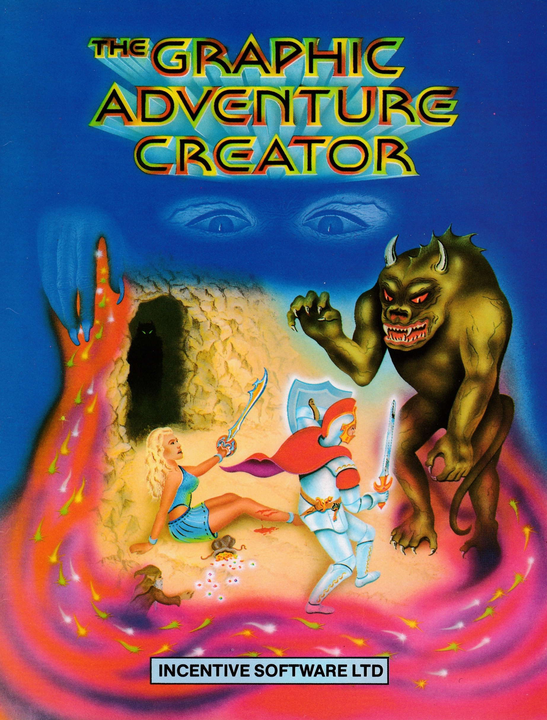 screenshot of the Amstrad CPC game Graphic Adventure Creator (the) by GameBase CPC