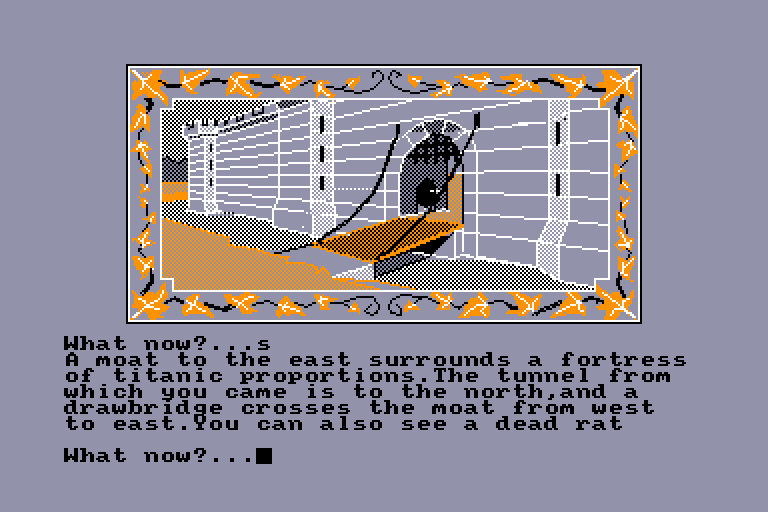 screenshot of the Amstrad CPC game Graphic Adventure Creator (the) by GameBase CPC