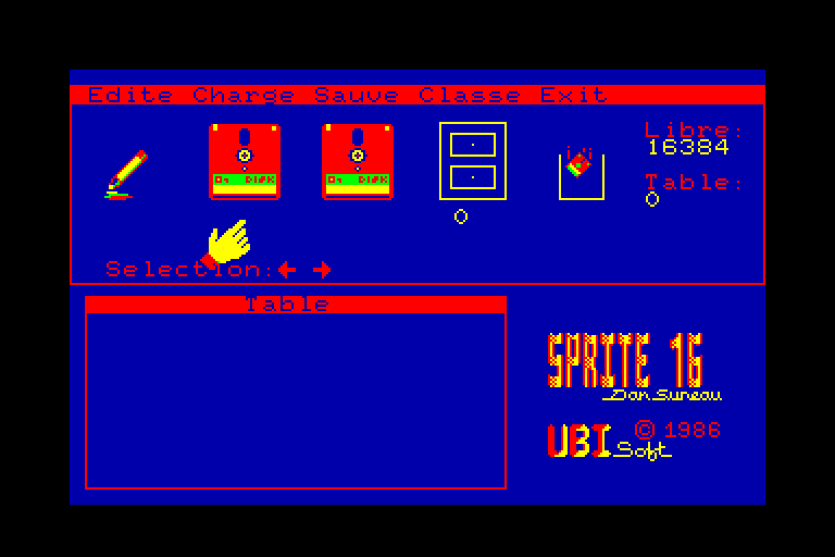 screenshot of the Amstrad CPC game Graphic city by GameBase CPC