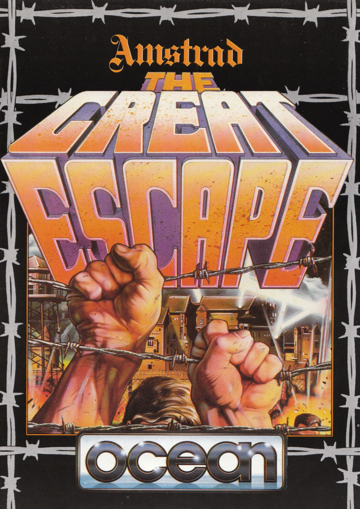 screenshot of the Amstrad CPC game Great Escape (the) by GameBase CPC