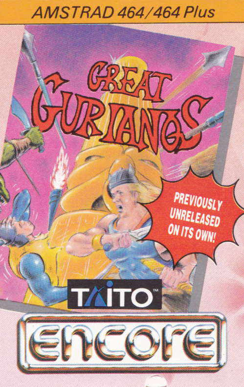 cover of the Amstrad CPC game Great Gurianos  by GameBase CPC