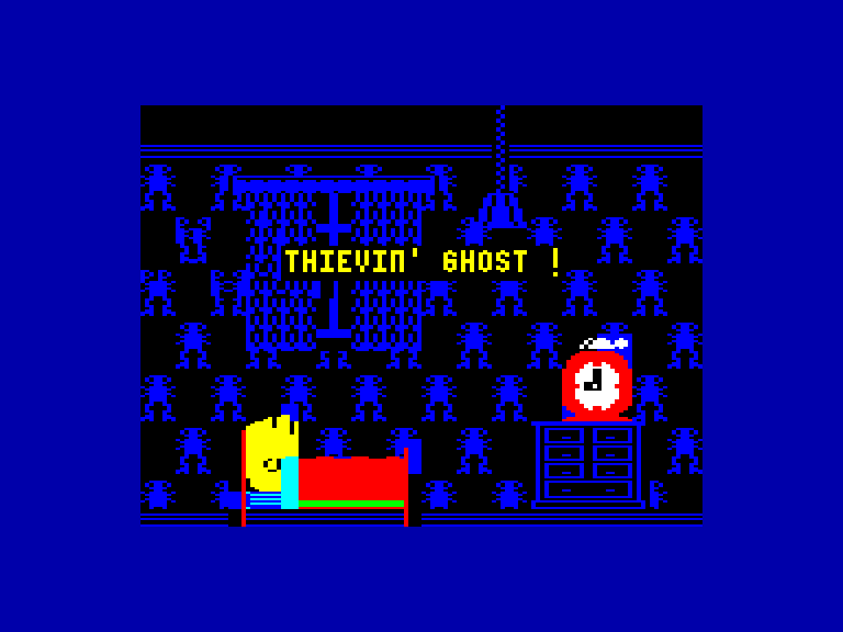 screenshot of the Amstrad CPC game Gregory loses his clock by GameBase CPC