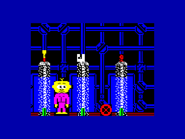 screenshot of the Amstrad CPC game Gregory loses his clock by GameBase CPC