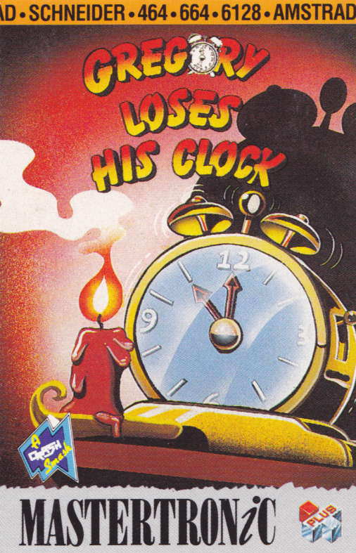 cover of the Amstrad CPC game Gregory Loses His Clock  by GameBase CPC