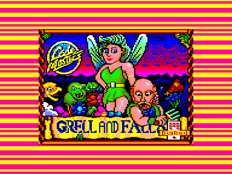 screenshot of the Amstrad CPC game Grell & Fella by GameBase CPC