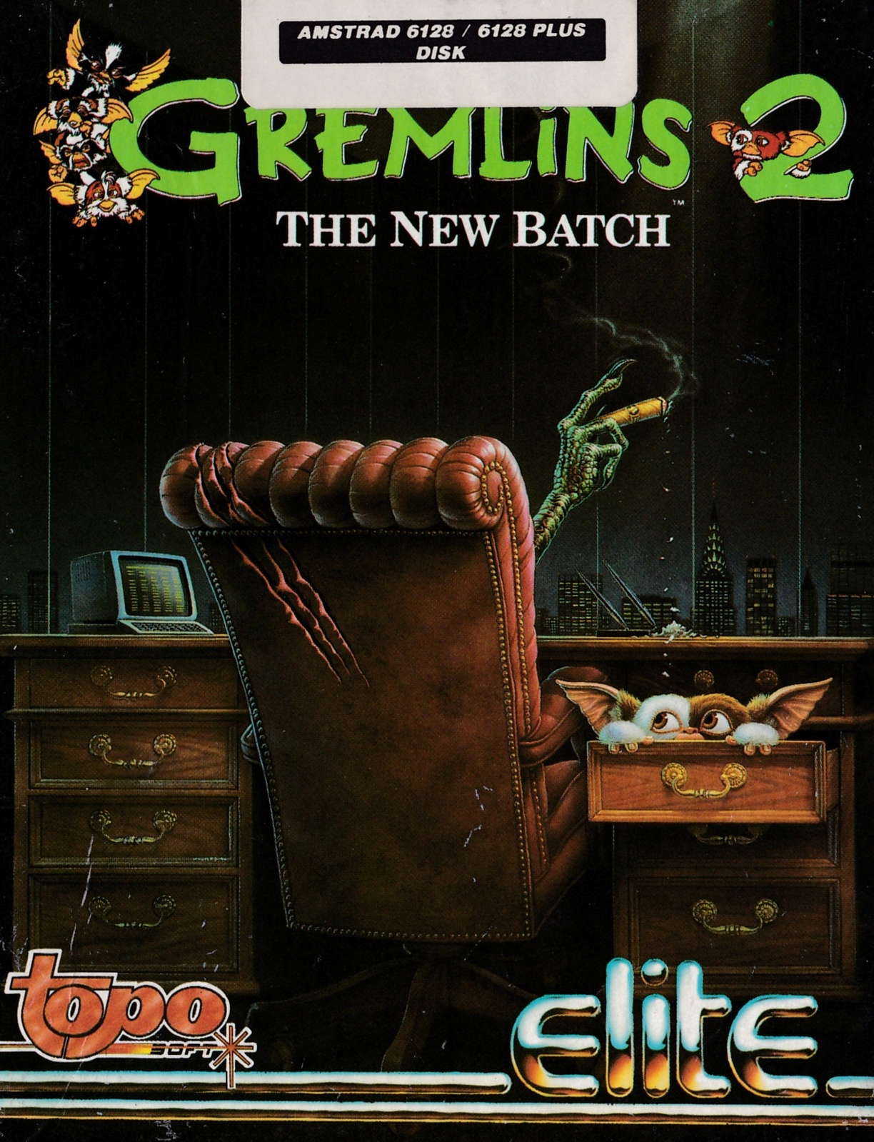 cover of the Amstrad CPC game Gremlins 2 - The New Batch  by GameBase CPC