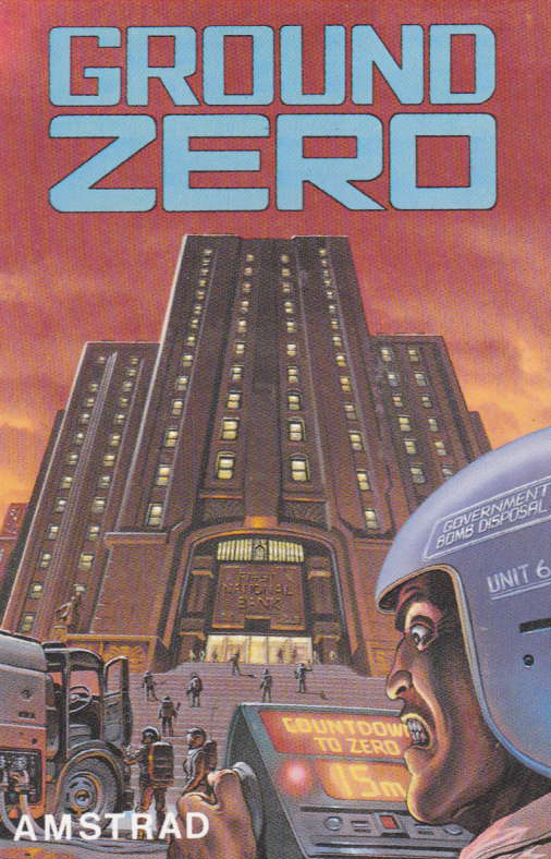 screenshot of the Amstrad CPC game Ground Zero by GameBase CPC