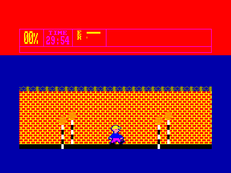 screenshot of the Amstrad CPC game Ground Zero by GameBase CPC