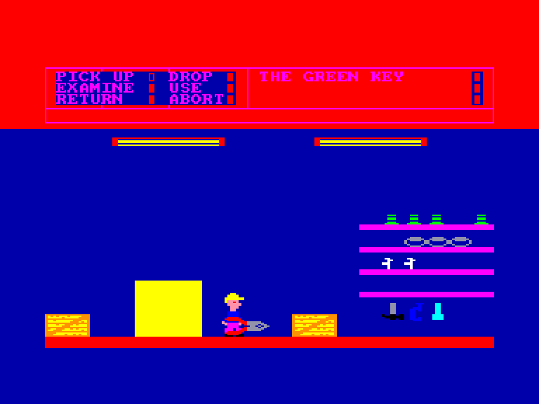 screenshot of the Amstrad CPC game Ground Zero by GameBase CPC