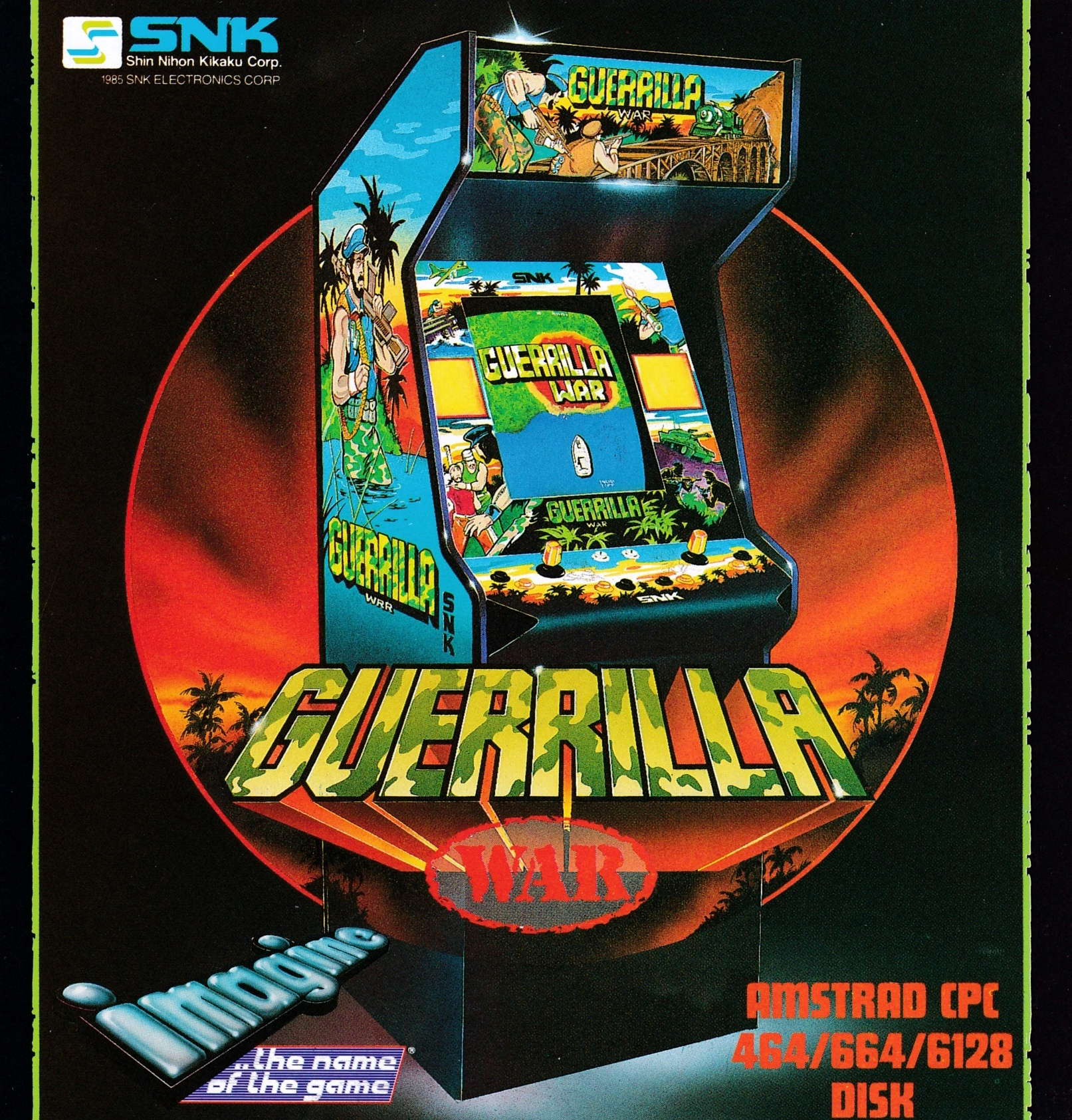 cover of the Amstrad CPC game Guerrilla War  by GameBase CPC