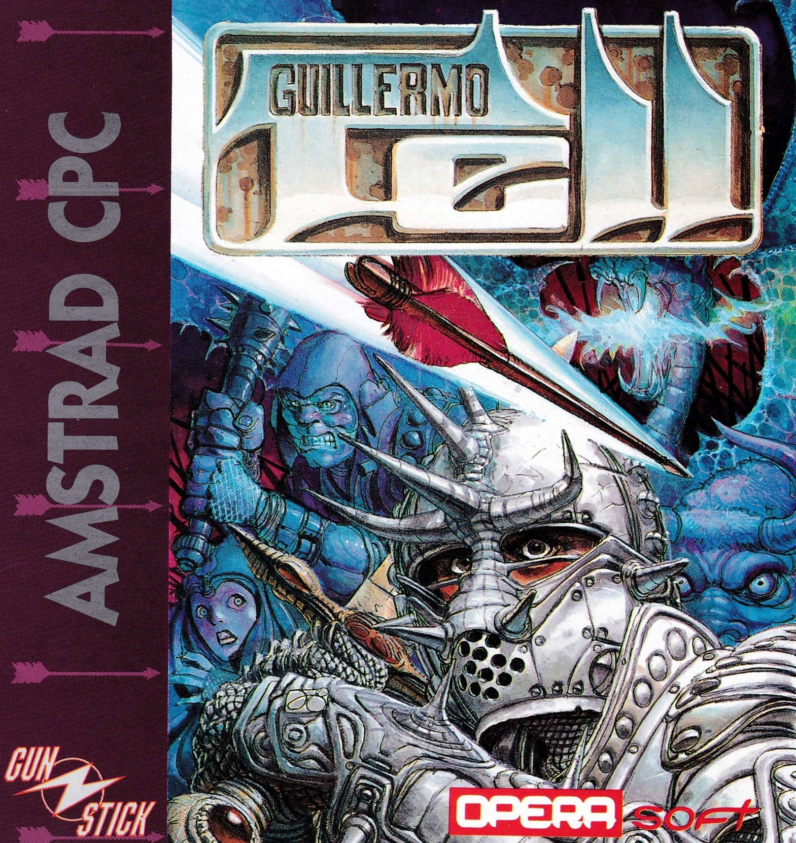 cover of the Amstrad CPC game Guillermo Tell  by GameBase CPC