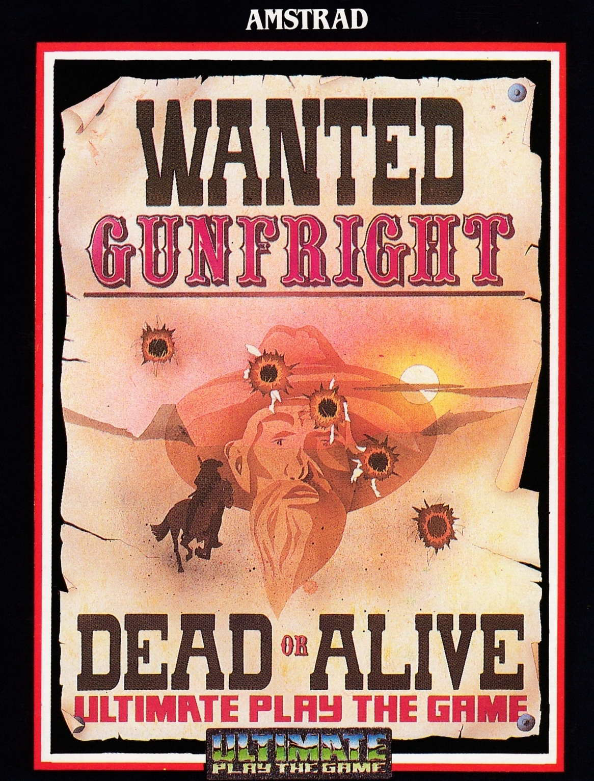 cover of the Amstrad CPC game Gunfright  by GameBase CPC