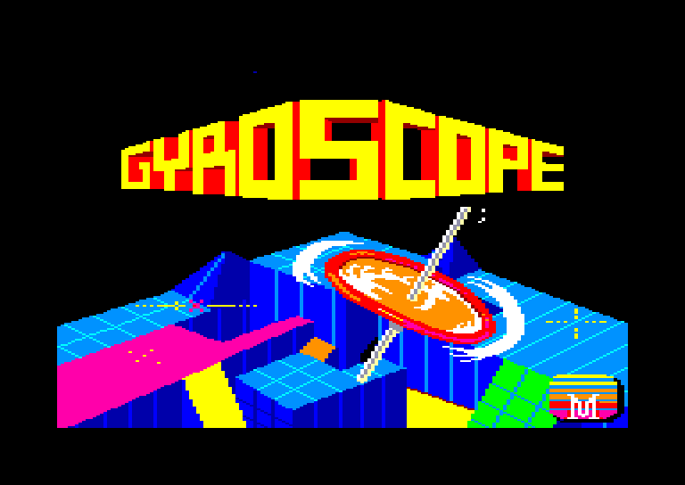 screenshot of the Amstrad CPC game Gyroscope by GameBase CPC