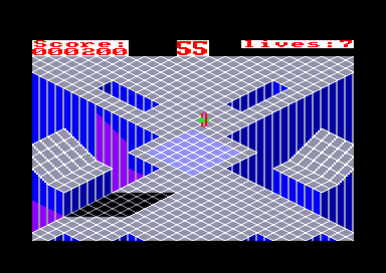 screenshot of the Amstrad CPC game Gyroscope by GameBase CPC