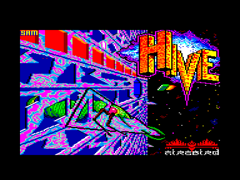 screenshot of the Amstrad CPC game Hive (the) by GameBase CPC