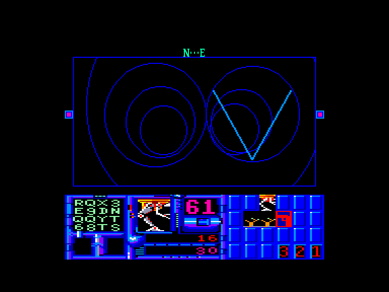 screenshot of the Amstrad CPC game Hive (the) by GameBase CPC