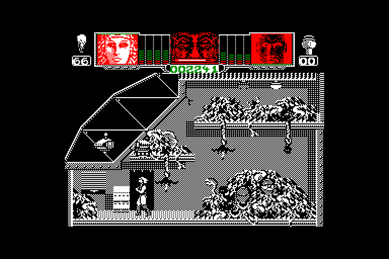 screenshot of the Amstrad CPC game Hammerfist by GameBase CPC