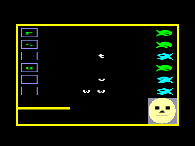 screenshot of the Amstrad CPC game Happy letters by GameBase CPC