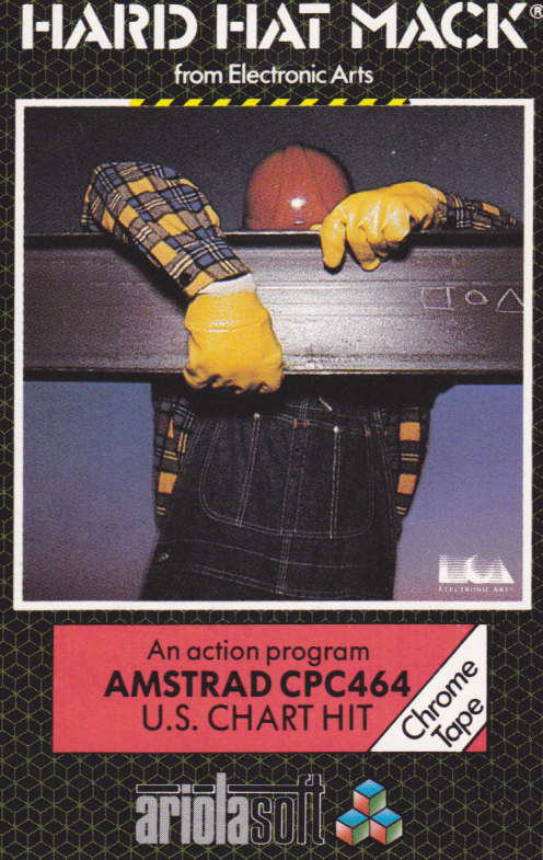 cover of the Amstrad CPC game Hard Hat Mack  by GameBase CPC