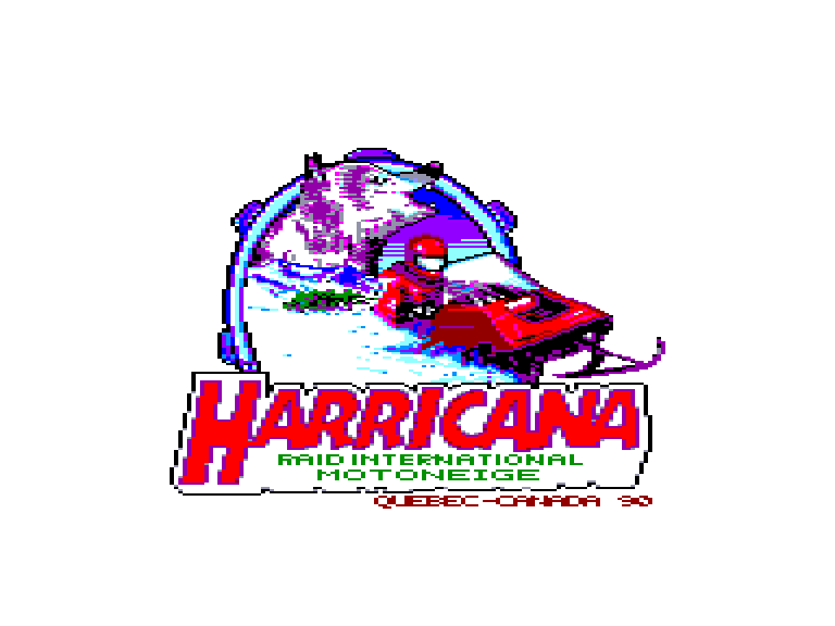 screenshot of the Amstrad CPC game Harricana by GameBase CPC