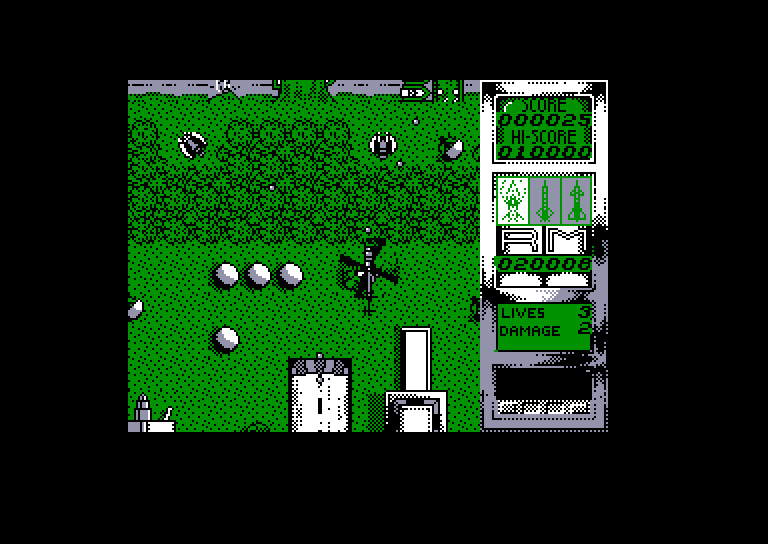 screenshot of the Amstrad CPC game Havoc by GameBase CPC
